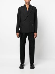 alexandermcqueen Alexander McQueen Pantalon met jacquard - Zwart