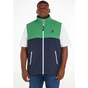 Tommy Jeans Plus Jerseyweste "TJM PLUS CLBK CHICAGO VEST", mit Stehkragen