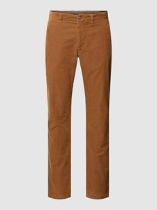 Tommy Hilfiger Corduroy broek met logostitching, model 'DENTON'