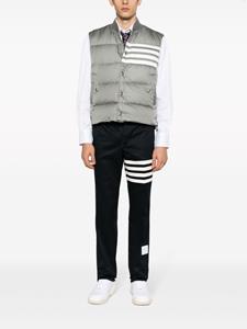 thombrowne Thom Browne Bodywarmer met 4 strepen - Grijs