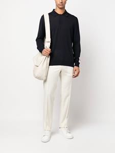 goldengoose Golden Goose Poloshirt van scheerwol - Blauw