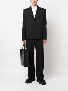 alexandermcqueen Alexander McQueen Straight broek - Zwart