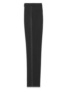 saintlaurent Saint Laurent Wollen pantalon - Zwart