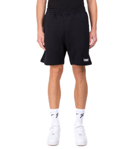 four Circles Logo Shorts Black - L