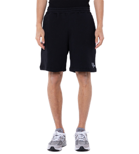four Outline Logo Shorts Black - L