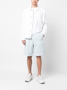 Moschino Shorts met geborduurd logo - Blauw