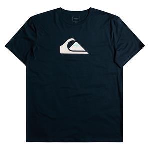 Quiksilver T-shirt met korte mouwen en ronde hals, logo