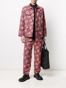 henrikvibskov Henrik Vibskov Broek met bloemenprint - Oranje