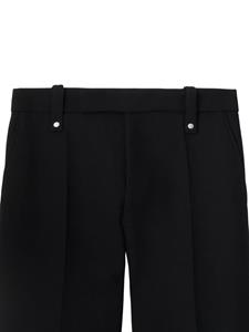 Burberry Broek met geplooid detail - Zwart