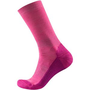 Devold - Multi Medium Woman Sock - Merinosokken, roze
