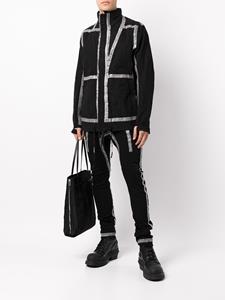 borisbidjansaberi Boris Bidjan Saberi Jack met metallic afwerking - Zwart