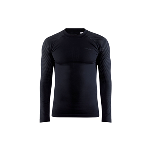 Craft ADV Warm Intensity LS thermoshirt lange mouwen zwart heren, XXL