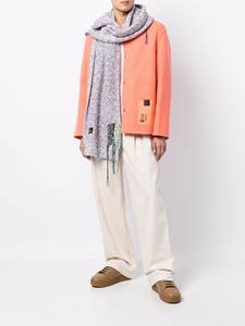 OAMC Sjaal met patch detail - Paars