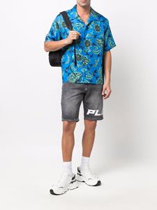 philippplein Philipp Plein Shorts op knielengte - Grijs