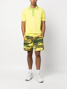 ERL Bermuda shorts met print - Geel