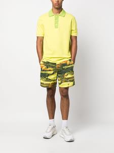 ERL Bermuda shorts met print - Geel