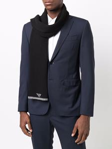 emporioarmani Emporio Armani Sjaal met geborduurd logo - Zwart