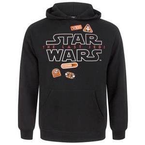 Star Wars Heren The Last Jedi Badges Hoodie S zwart