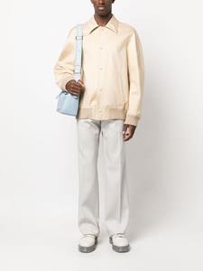 Lanvin Bomberjack met puntige kraag - Beige