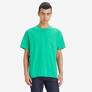 Levi's Los T-shirt met ronde hals en borstzak