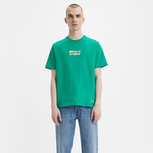 Levi's Los T-shirt met ronde hals en metallic logo