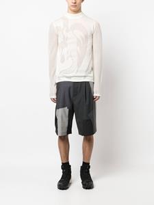 fengchenwang Feng Chen Wang Shorts met patchwork - Grijs