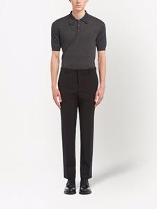 Prada Wollen pantalon - Zwart