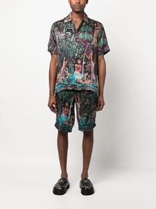 endlessjoy Endless Joy Zijden shorts - Zwart