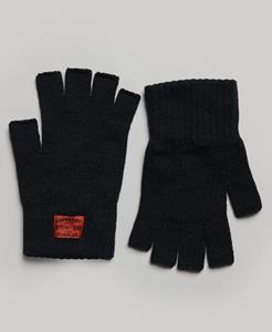 Superdry Vrouwen Workwear Gebreide Handschoenen Zwart