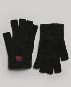 Superdry Vrouwen Workwear Gebreide Handschoenen Groen