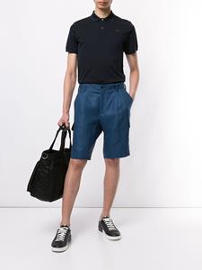 dolce&gabbana Dolce & Gabbana Effen bermuda shorts - Blauw