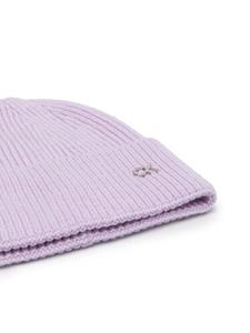calvinklein Calvin Klein Ribgebreide muts - Paars