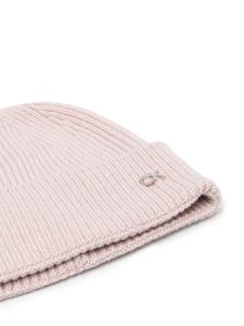 calvinklein Calvin Klein Ribgebreide muts - Grijs