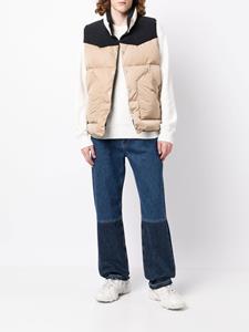 Undercover Bodywarmer met vlakken - Bruin