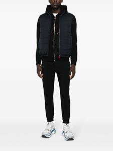 Kiton Bodywarmer met hoge hals - Blauw