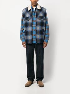 MARANT Kiran geruite bodywarmer - Blauw