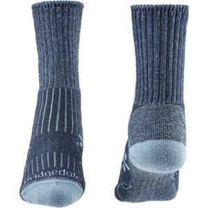 Bridgedale Midweight Merino Endurance Sok Dames Middenblauw/Lichtblauw
