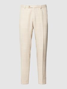 CG - Club of Gents Slim fit pantalon met blokruit