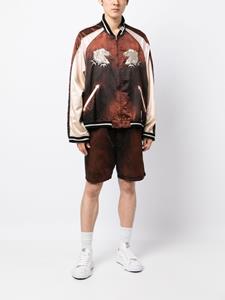 maisonmiharayasuhiro Maison MIHARA YASUHIRO Shorts met trekkoordtaille - Bruin