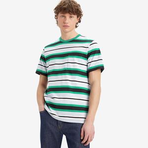 Levi's Gestreept los T-shirt met ronde hals en borstzak