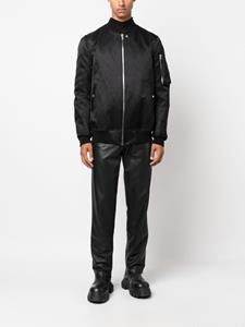 rickowens Rick Owens Satijnen bomberjack - Zwart