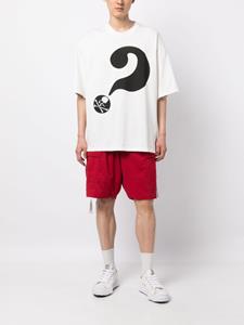 mastermindjapan Mastermind Japan Bermuda shorts met logoprint - Rood