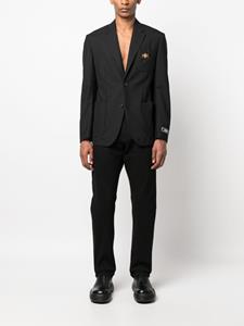 Versace Medusa Biggie blazer met enkele rij knopen - Zwart