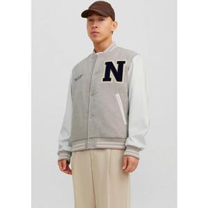 Jack in collegestijl JORCOLLEGE WOOL BLEND BOMBER NOOS