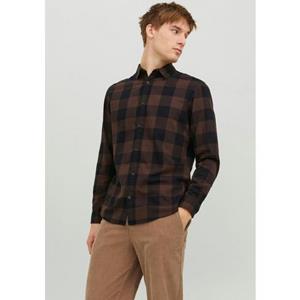 Jack & Jones Overhemd met lange mouwen JJEGINGHAM TWILL SHIRT L/S NOOS