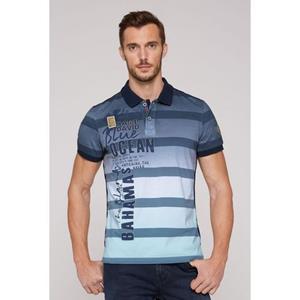 CAMP DAVID Poloshirt, mit Logoprägung