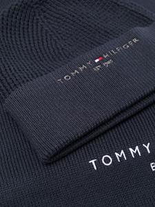 tommyhilfiger Tommy Hilfiger Set met sjaal en muts - Blauw