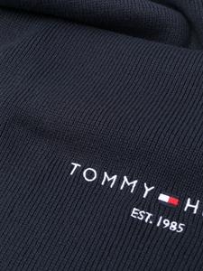 tommyhilfiger Tommy Hilfiger Sjaal met geborduurd logo - Blauw