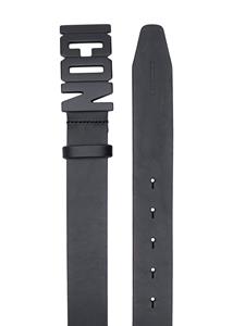 DSQUARED2 Riem met logogesp - Zwart