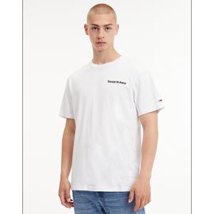 TOMMY JEANS T-shirt, geborduurd colord logo op de borst